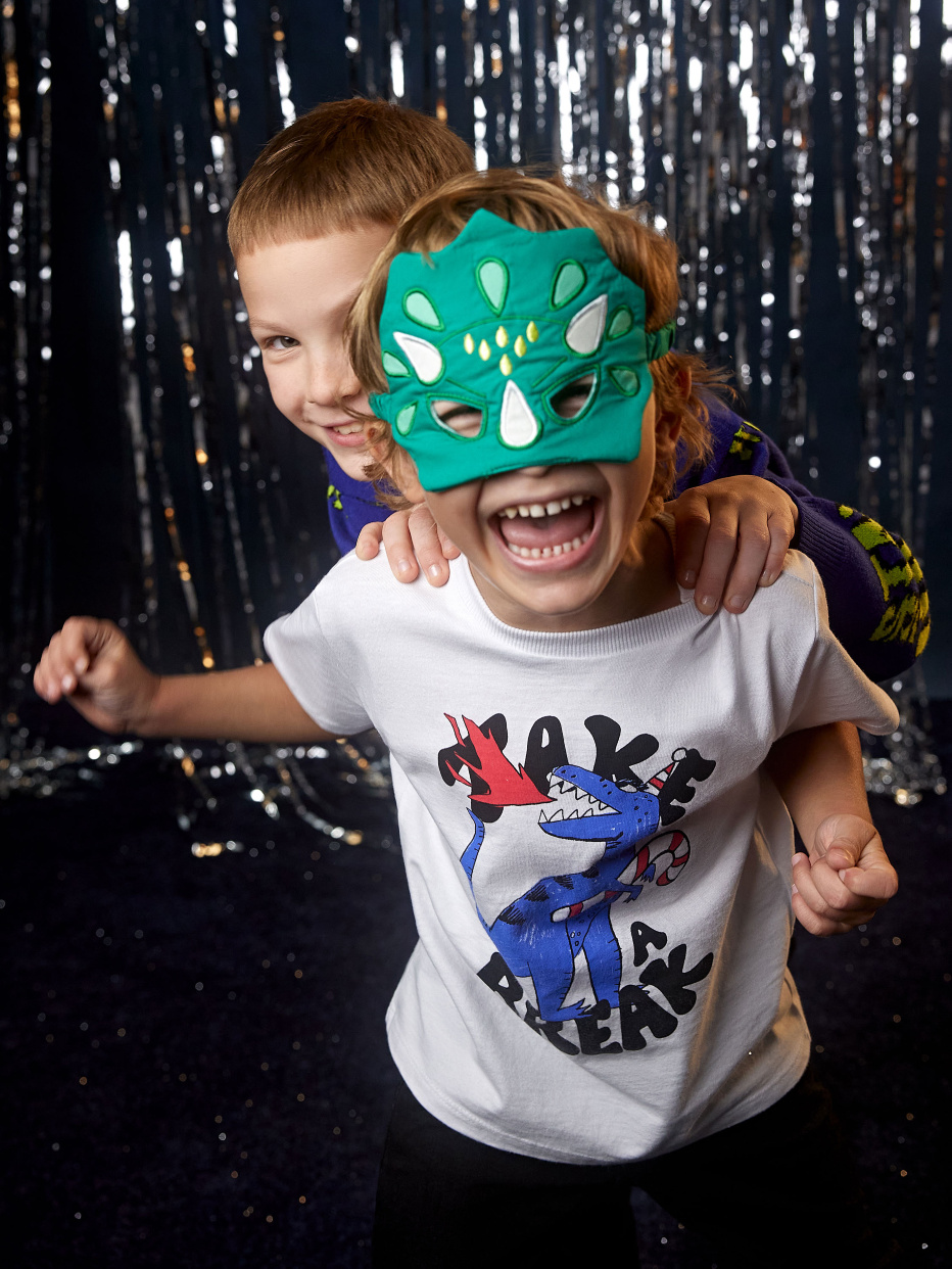 Карнавальная маска динозавр для детей, фото - 8