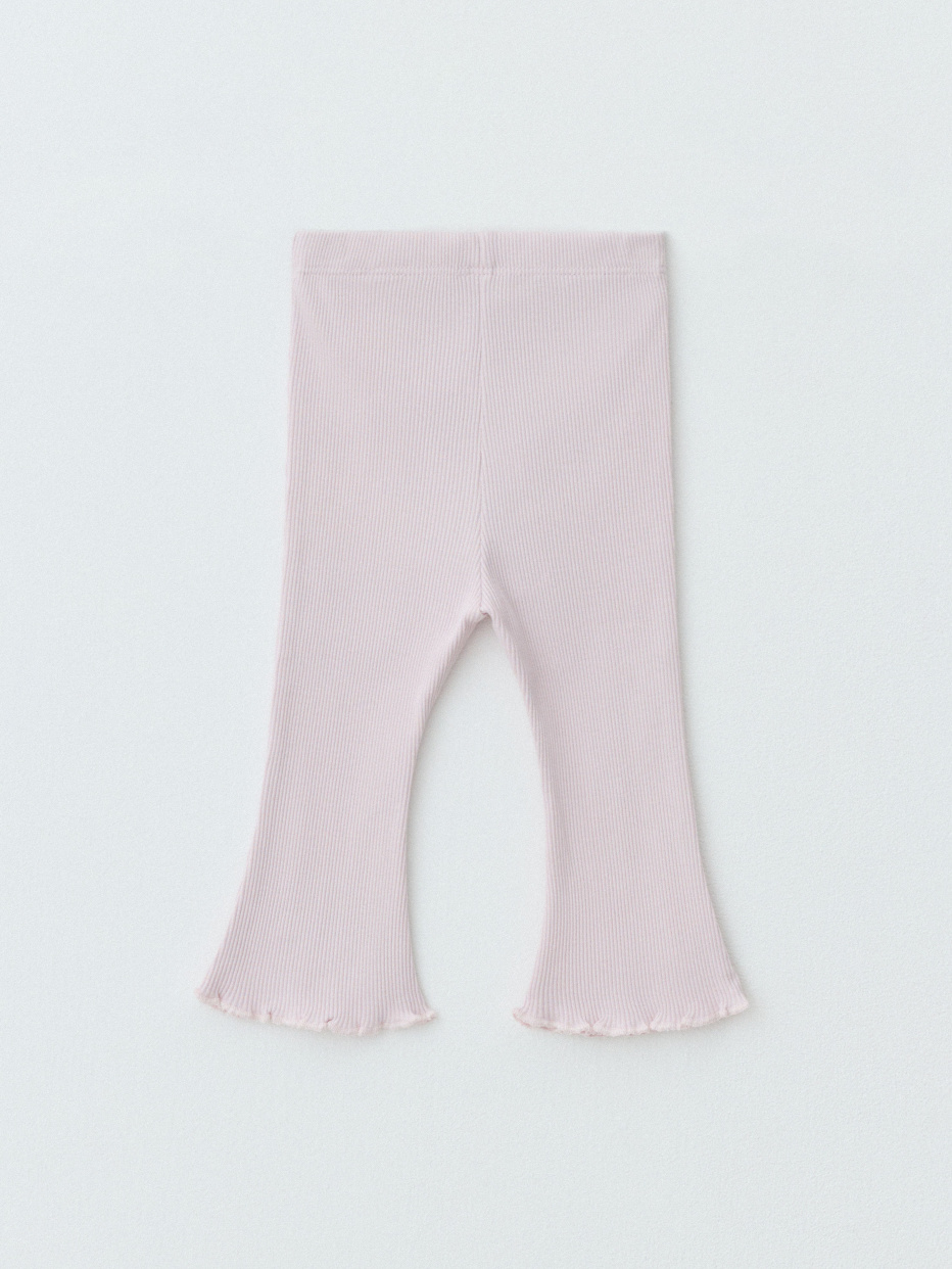 Трикотажные брюки в рубчик для малышей, фото - 3