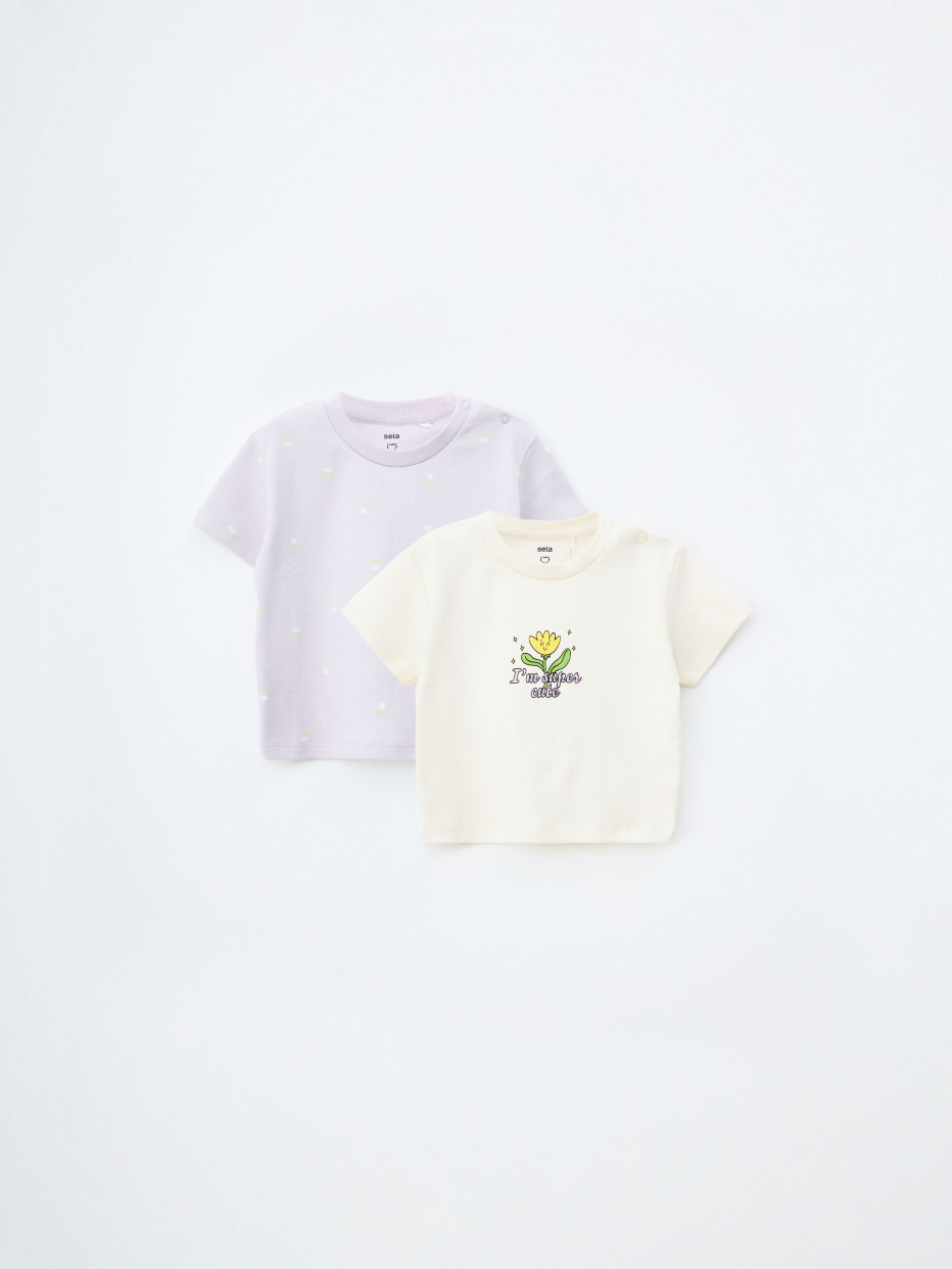 Набор из 2 футболок для малышей, фото - 1