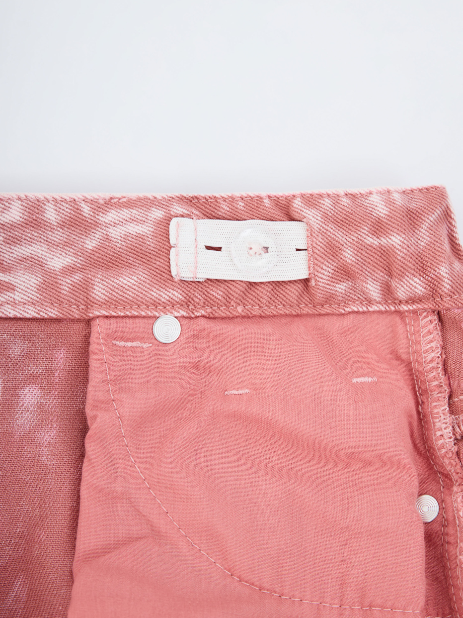 Джинсовая юбка с цветной стиркой, фото - 9