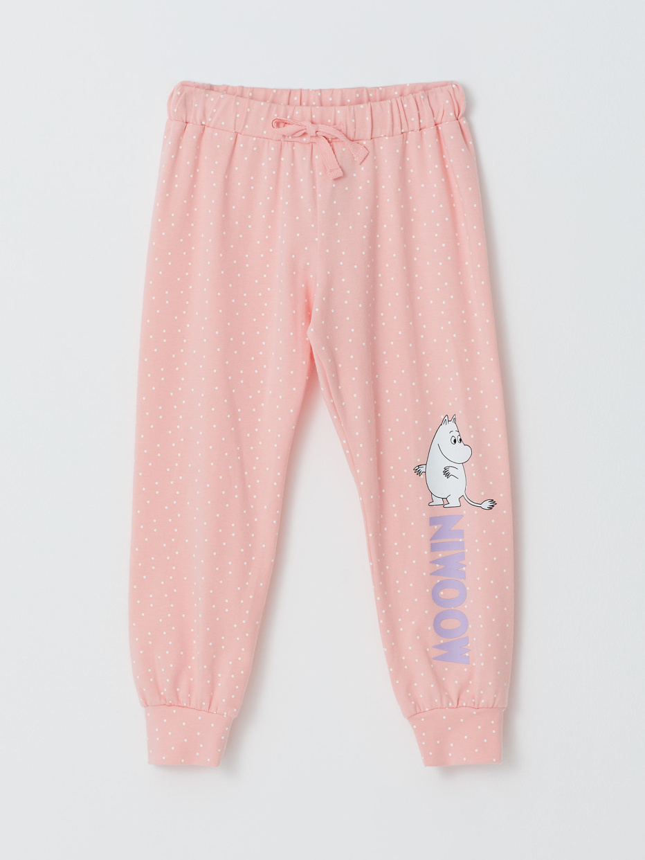 Трикотажная пижама с принтом Moomin Муми Тролль для девочки, фото - 5