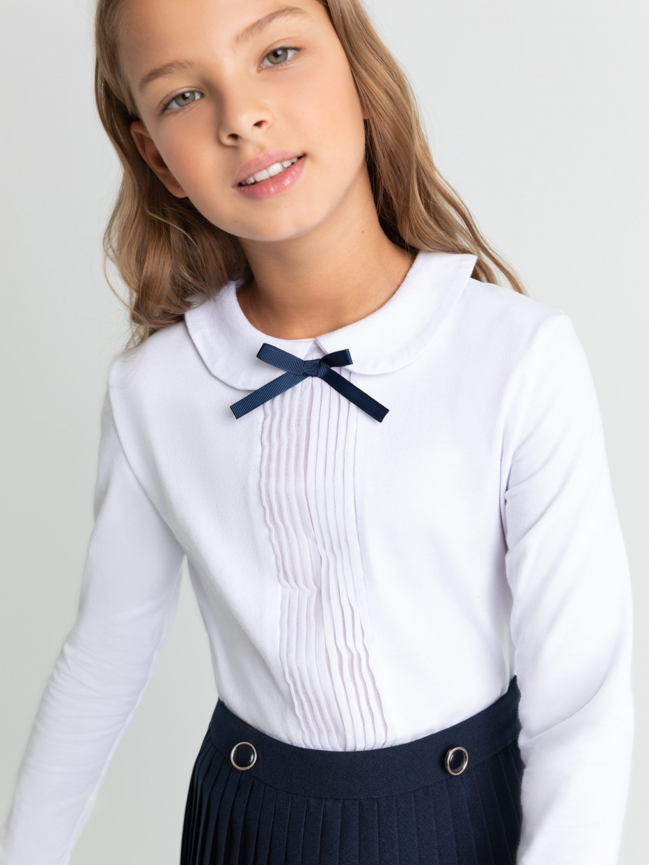 Трикотажная блузка для девочек, фото - 2
