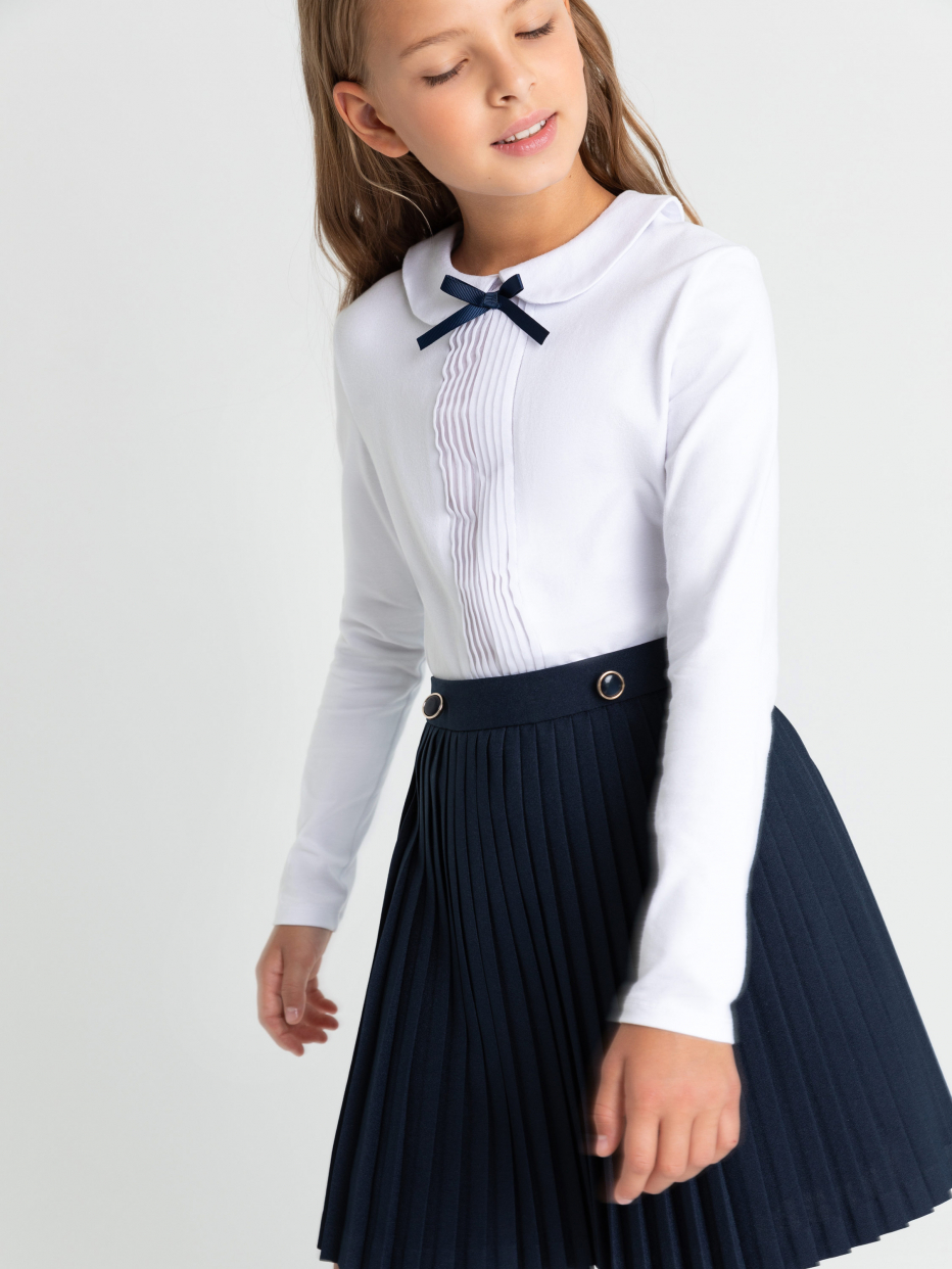 Трикотажная блузка для девочек, фото - 3