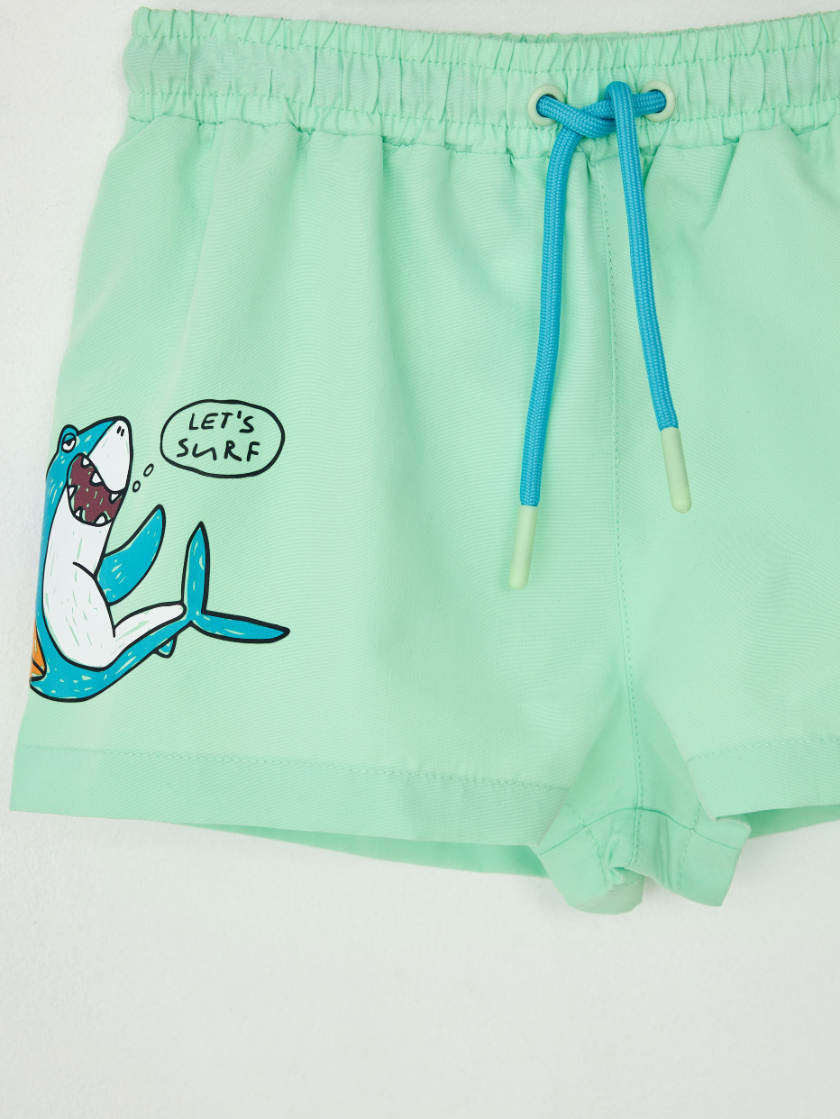 Пляжные шорты с принтом для мальчиков, фото - 3