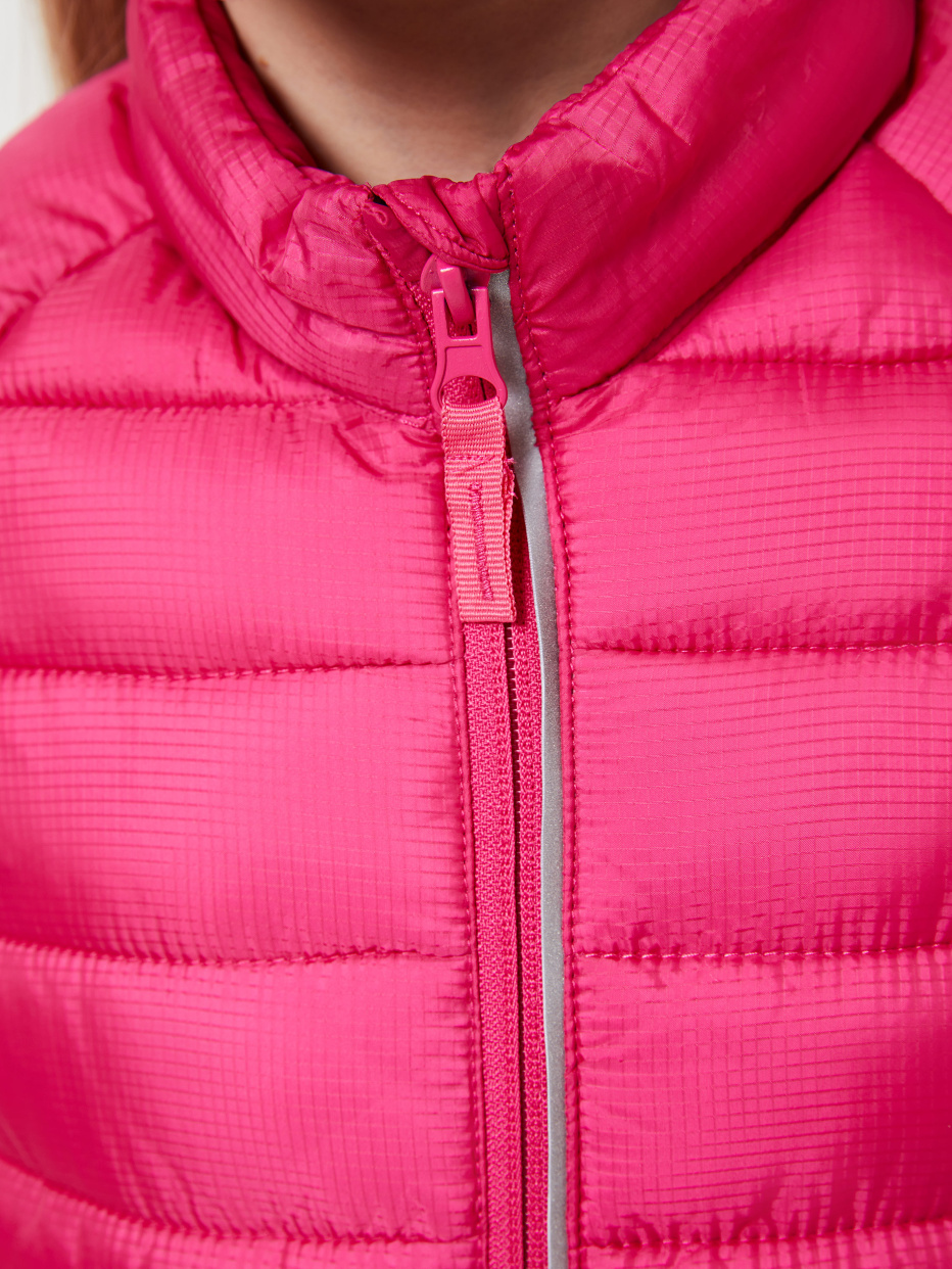 Куртка с высоким воротником для девочек, фото - 6