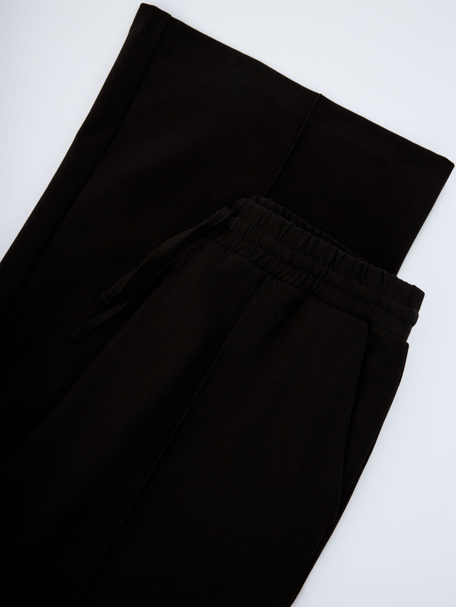 Широкие брюки с кулиской на талии, фото - 8