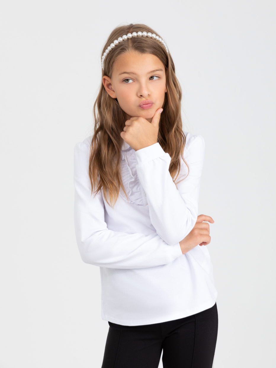 Трикотажная блузка для девочек, фото - 1