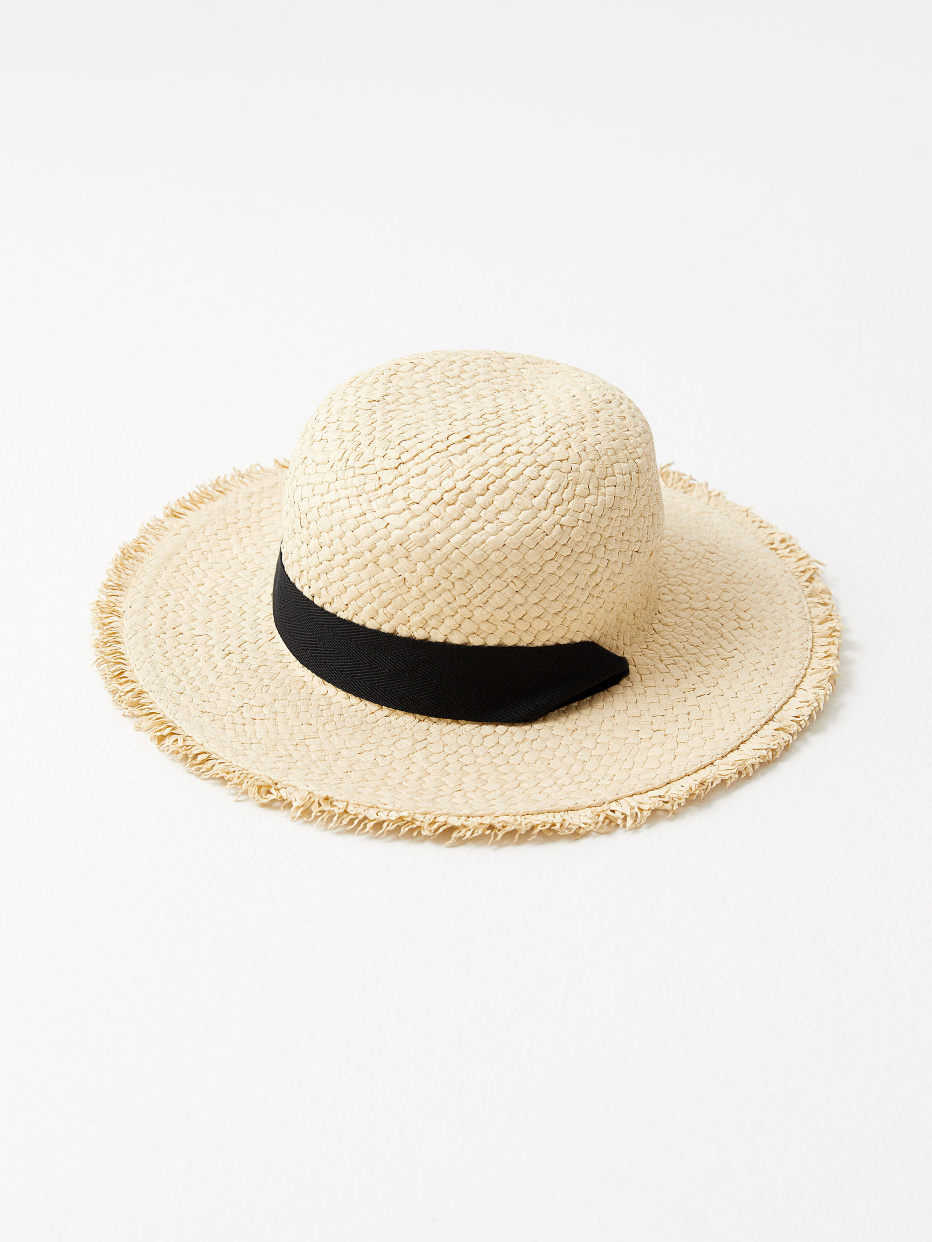 Соломенная шляпа с лентами, фото - 2