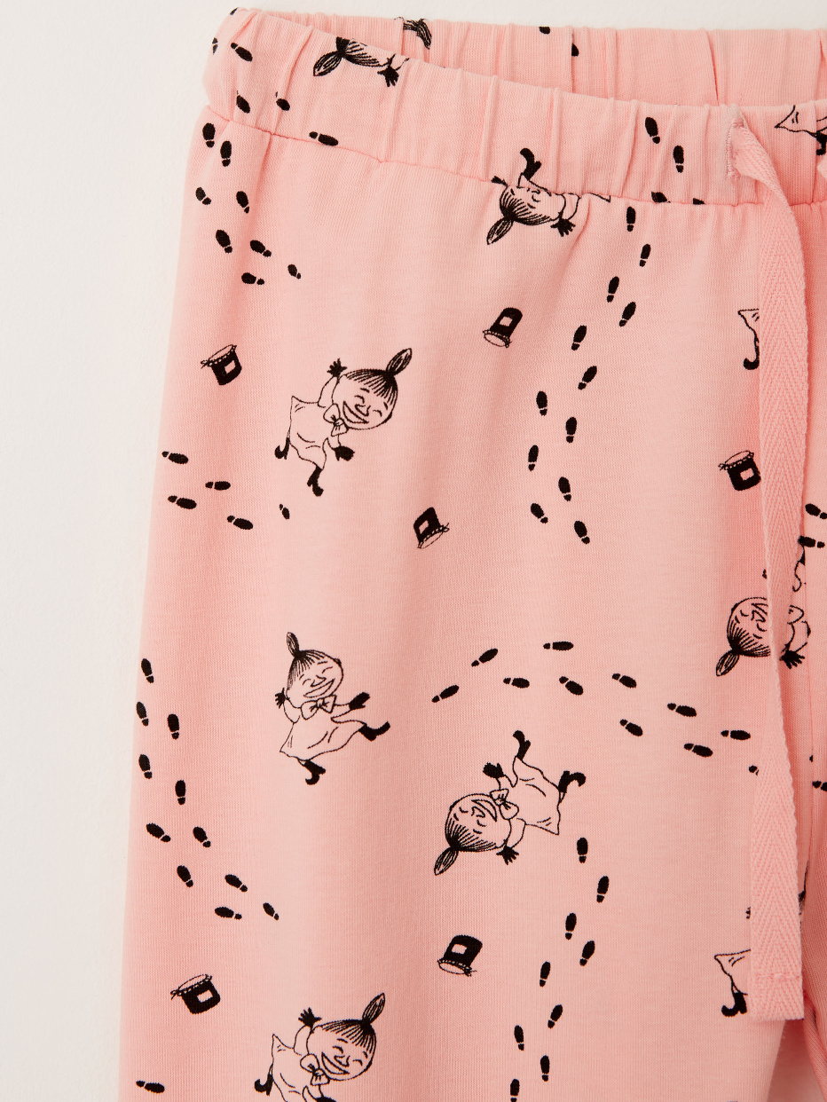 Трикотажная пижама с принтом Moomin Малышка Мю для девочки, фото - 3