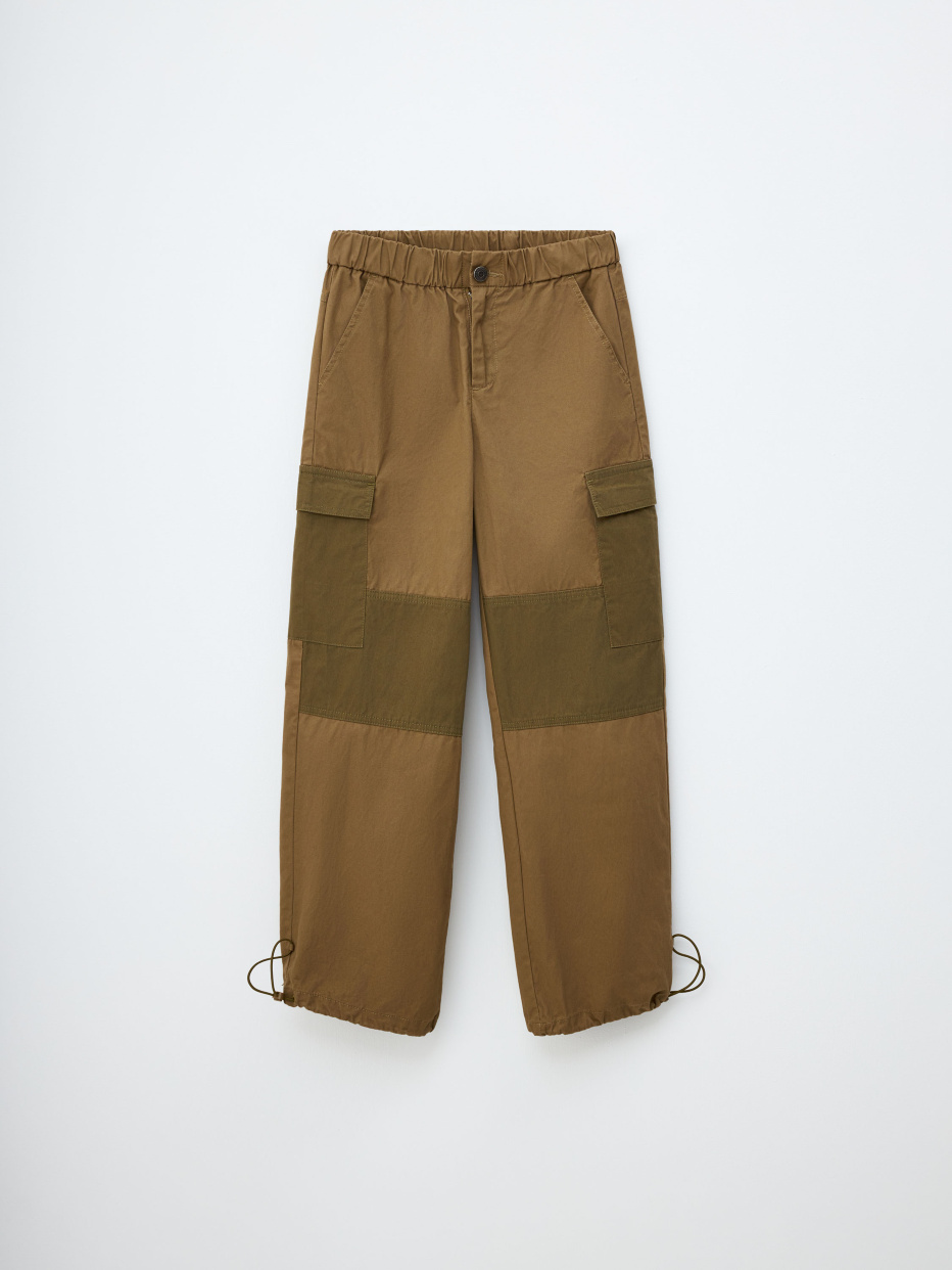 Хлопковые брюки карго для мальчиков, фото - 3