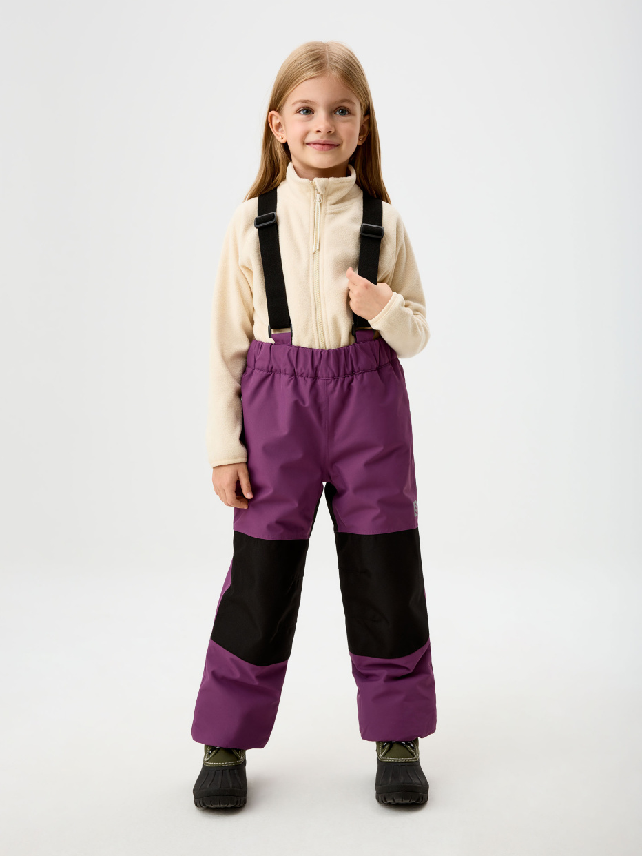 Детские утепленные брюки из технологичной мембраны, фото - 1