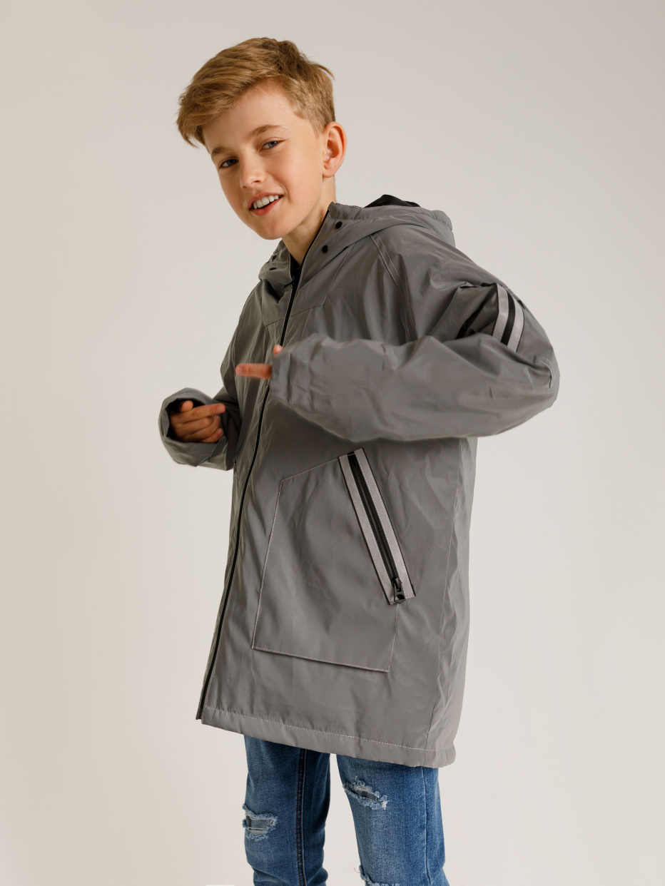 Светоотражающая куртка для мальчиков, фото - 3