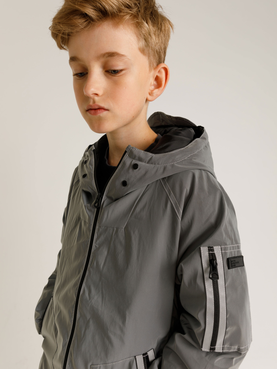 Светоотражающая куртка для мальчиков, фото - 4