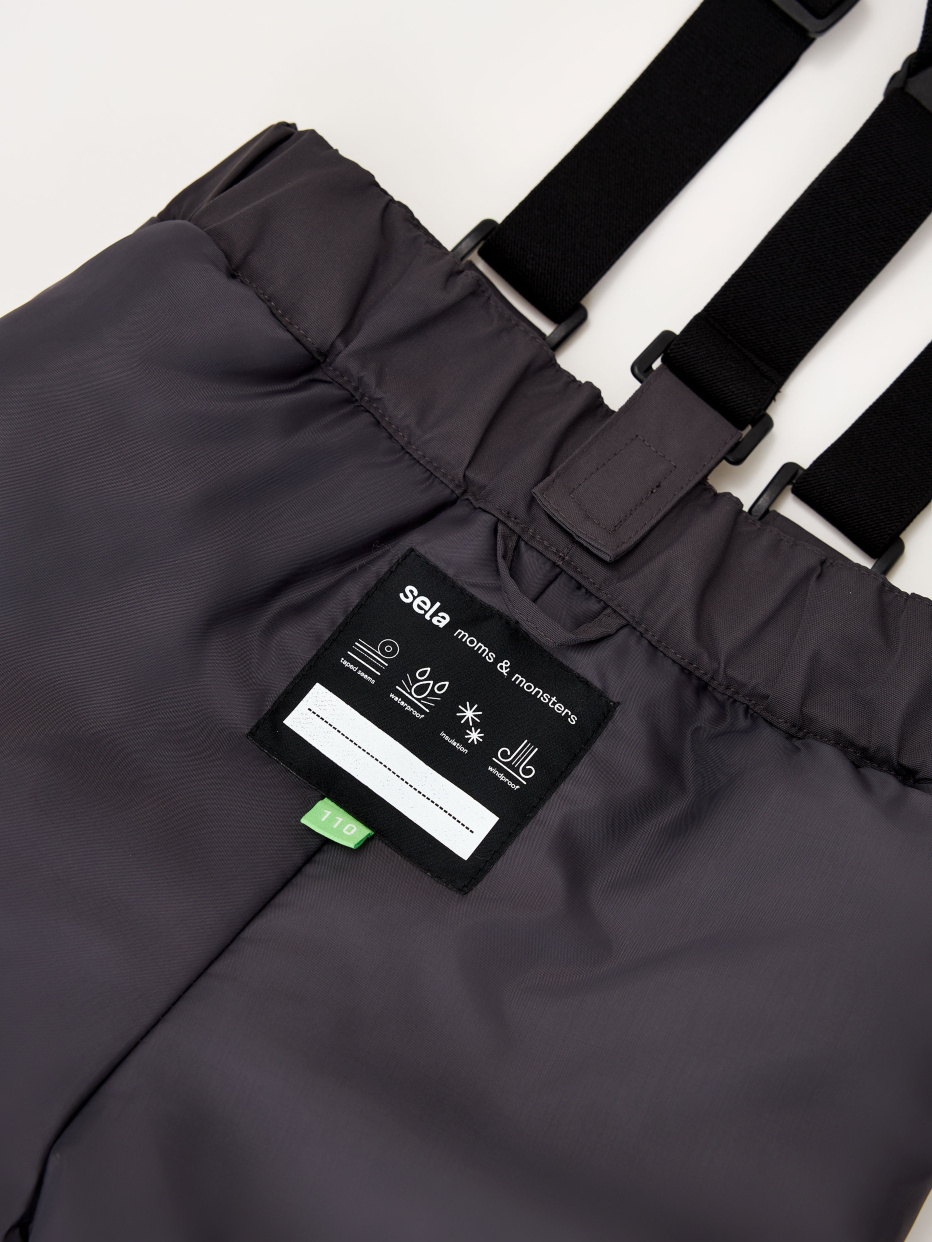 Детские утепленные брюки из технологичной мембраны, фото - 4
