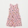 Трикотажное платье без рукавов для девочек, цвет светло-розовый