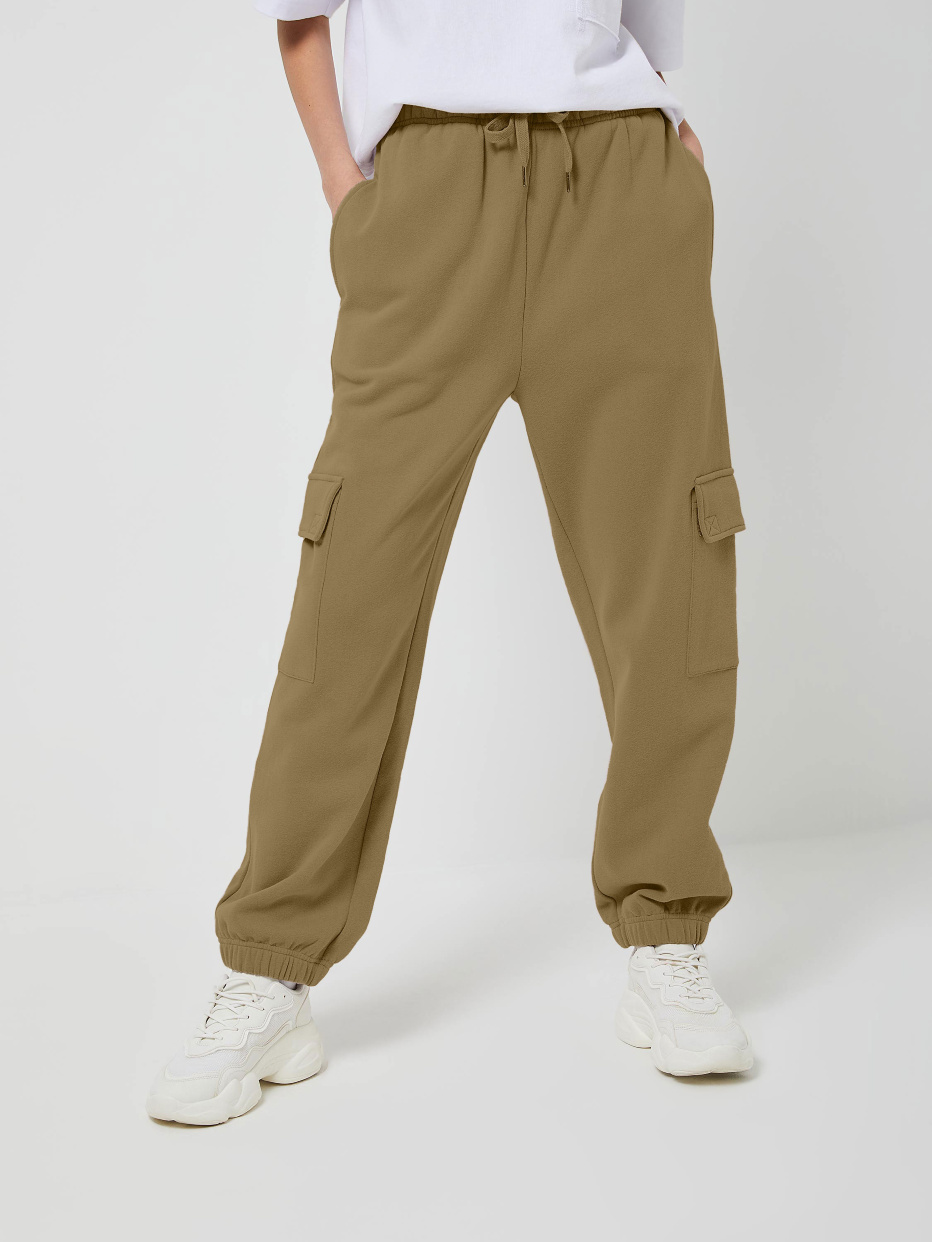 Трикотажные брюки-карго, фото - 2
