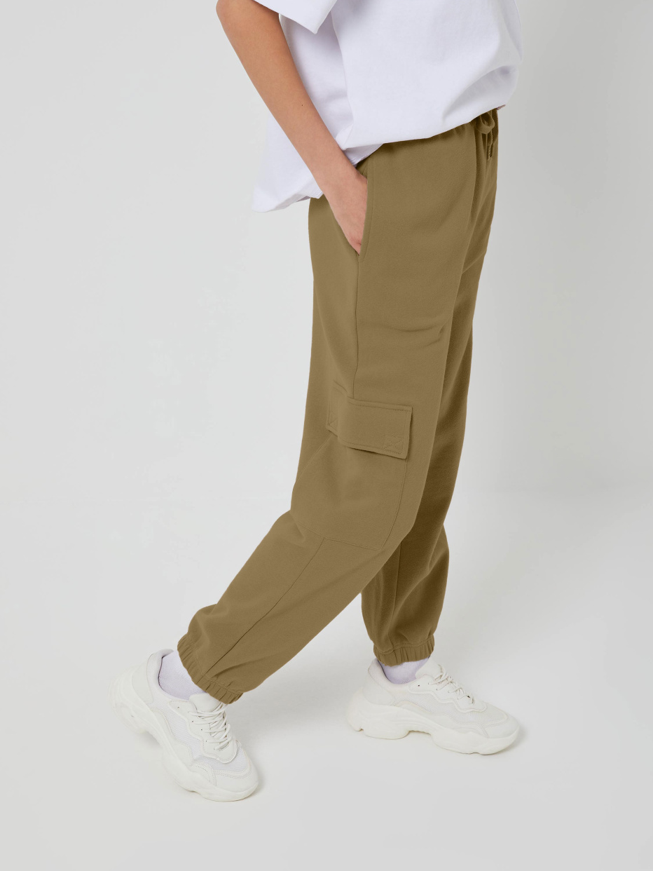 Трикотажные брюки-карго, фото - 3