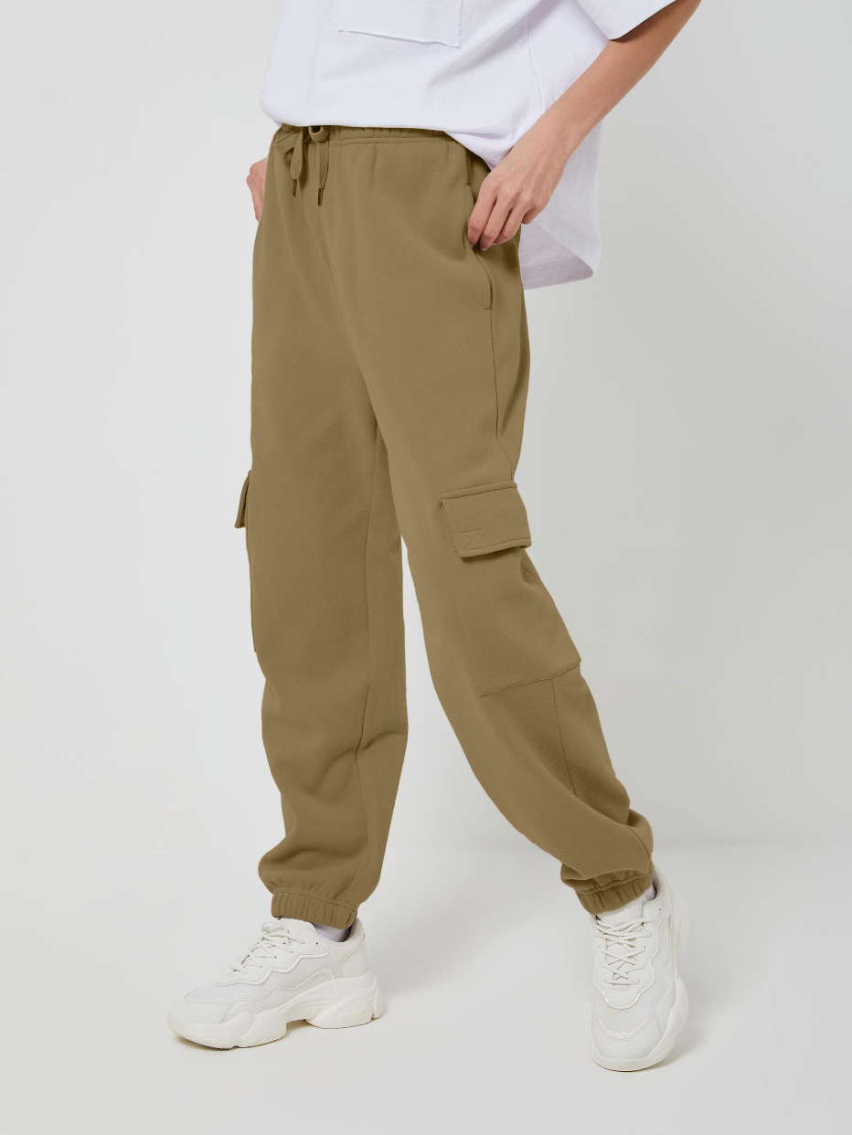 Трикотажные брюки-карго, фото - 6