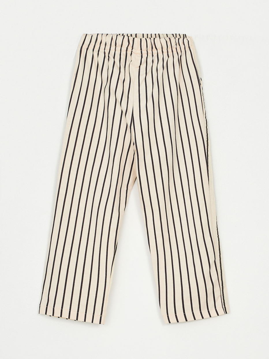 Комбинированные брюки из муслина детские, фото - 5