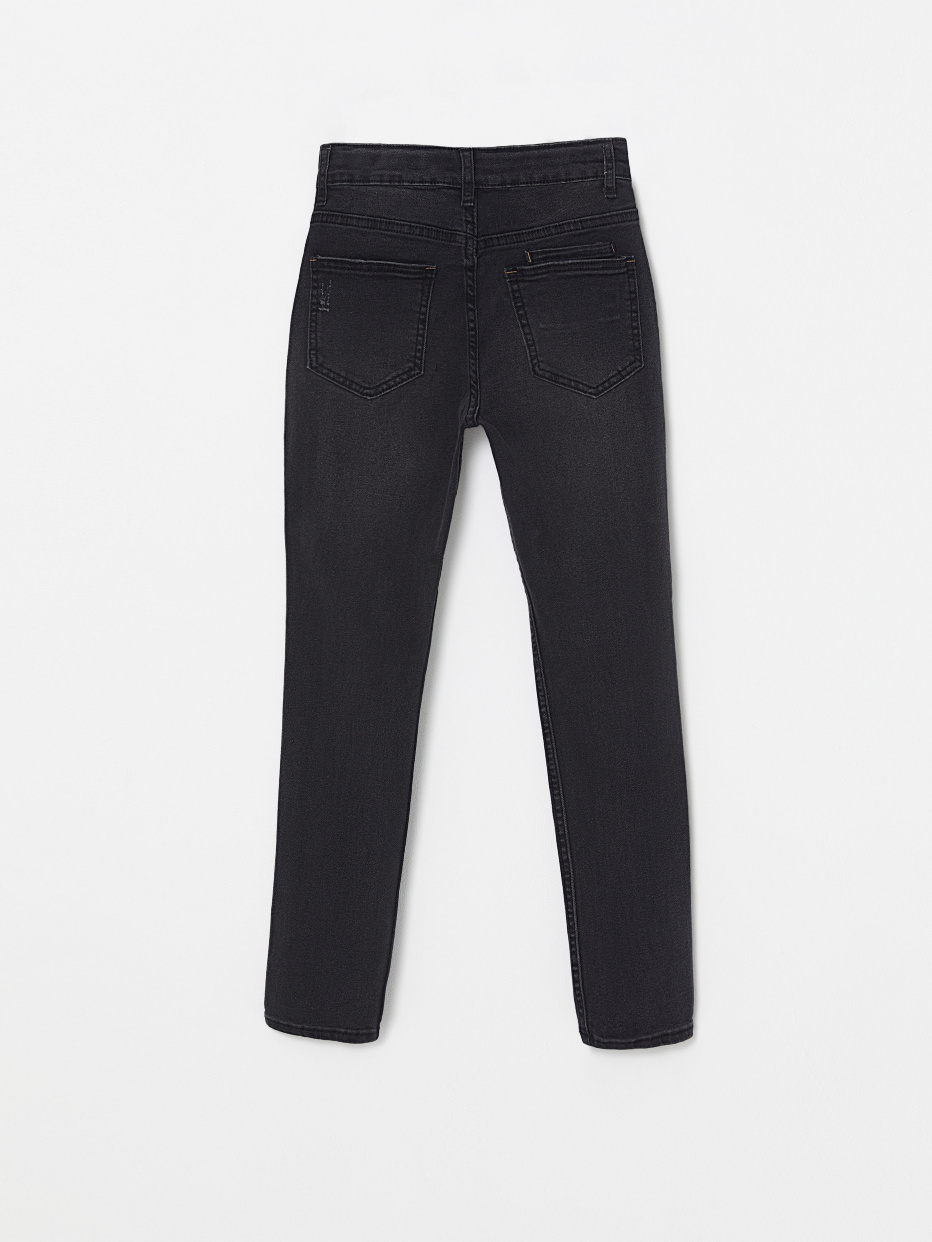 Рваные джинсы Slim fit для мальчиков, фото - 4