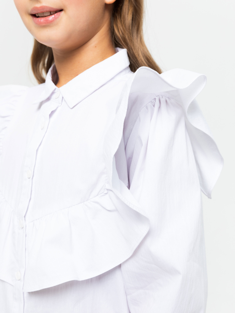 Блузка с воланами для девочек, фото - 5