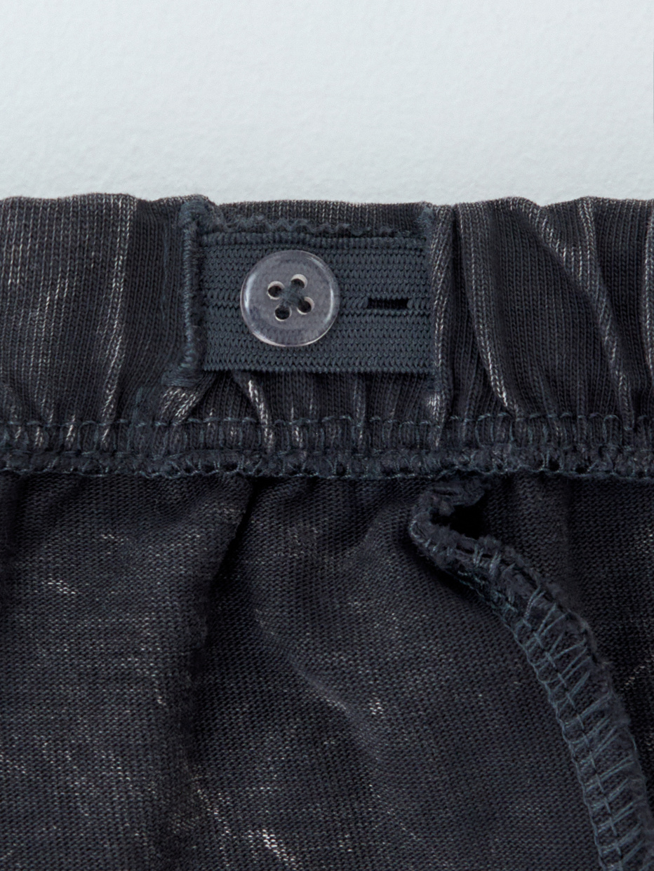 Широкие брюки с кислотной стиркой для девочек, фото - 3