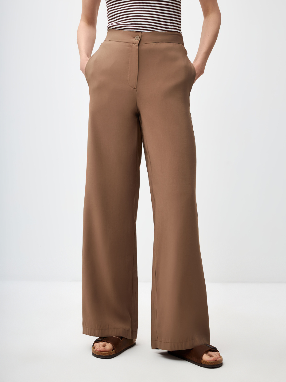Широкие брюки из модала, фото - 2