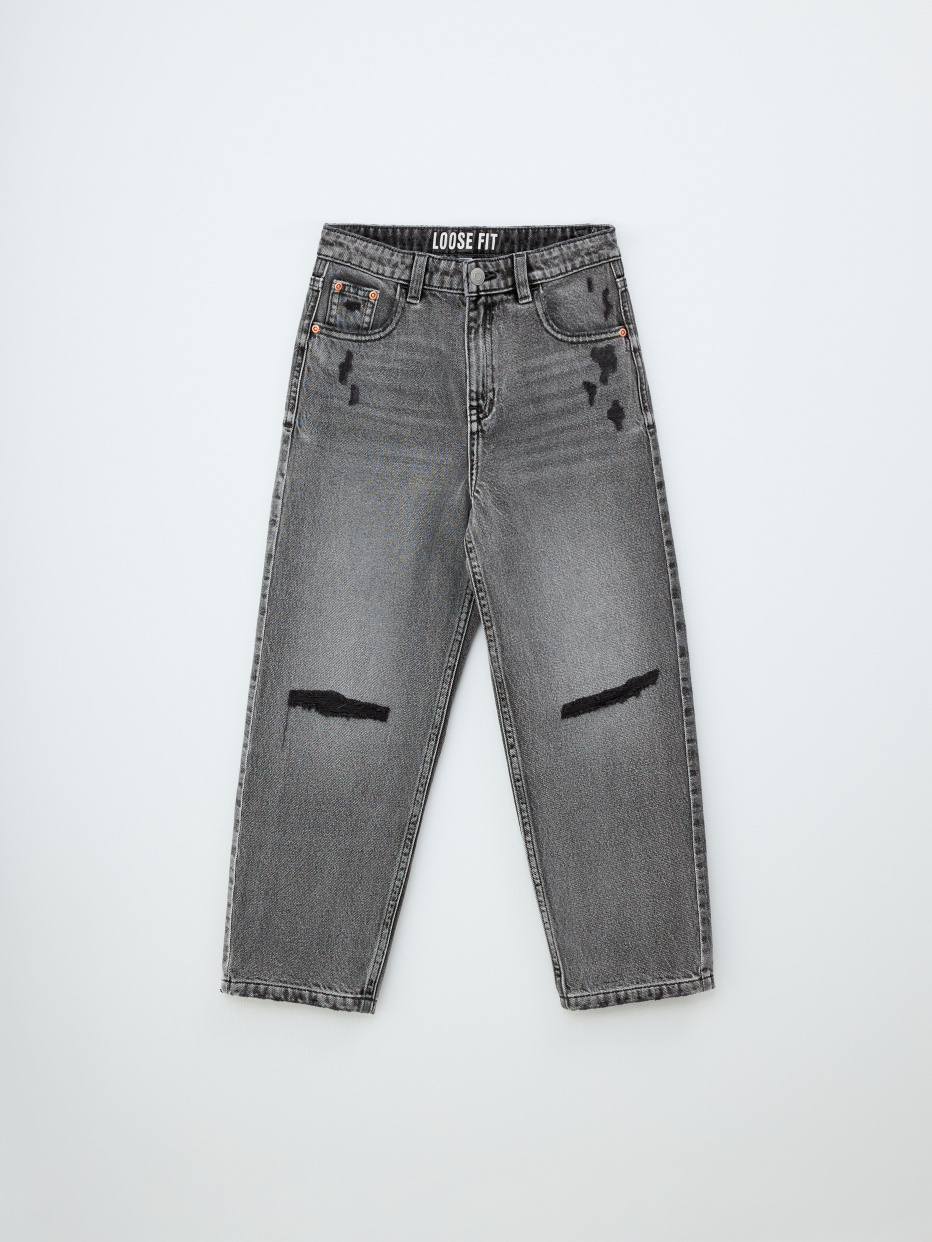 Рваные джинсы Loose Fit для мальчиков, фото - 3