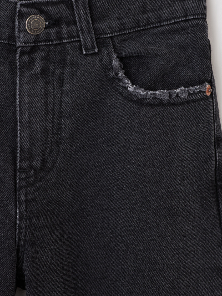 Прямые джинсы с вышивкой для мальчиков, фото - 4