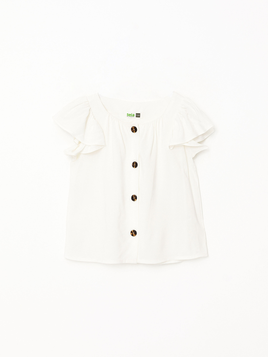 Вискозная блузка для девочек, фото - 2
