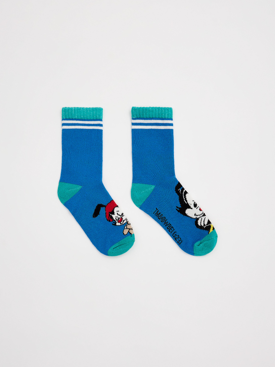 Набор из 2 пар носков с принтом Озорные анимашки для мальчиков, фото - 4