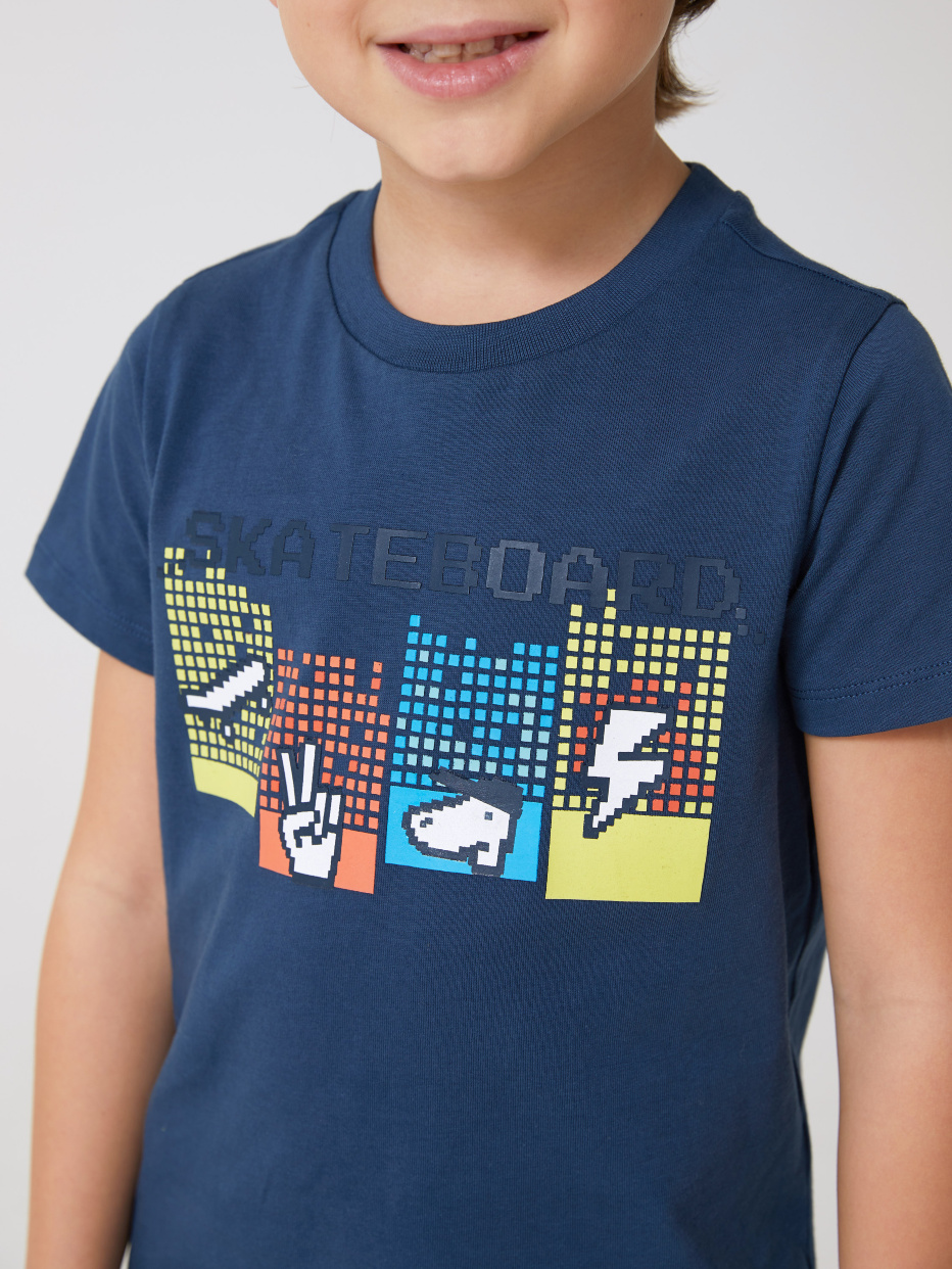 футболка для мальчиков с ярким принтом, фото - 4