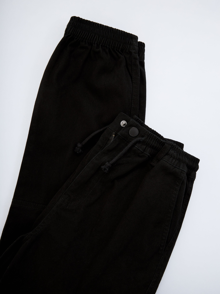 Хлопковые брюки карго для мальчиков, фото - 4
