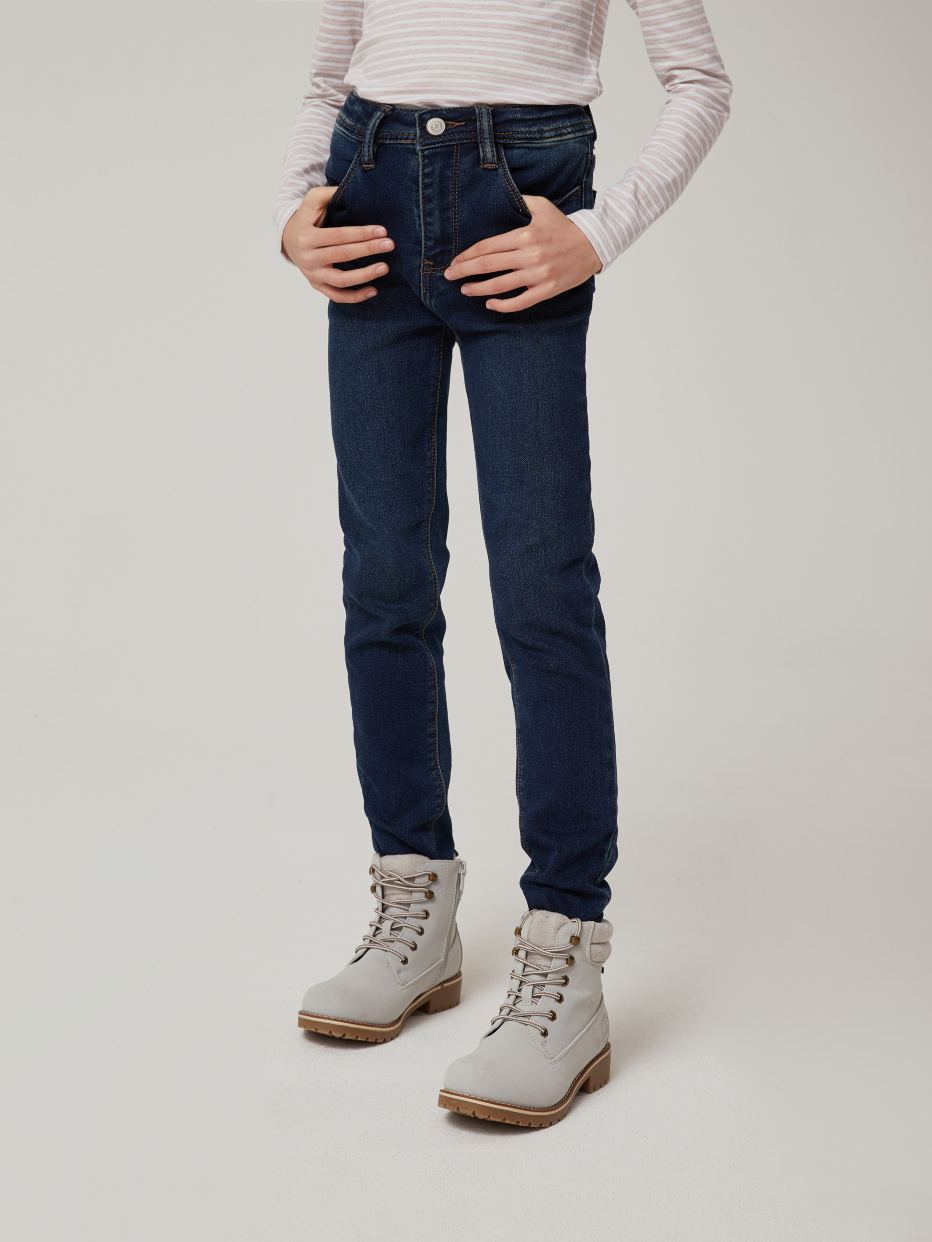 брюки джинсовые для девочек, фото - 1