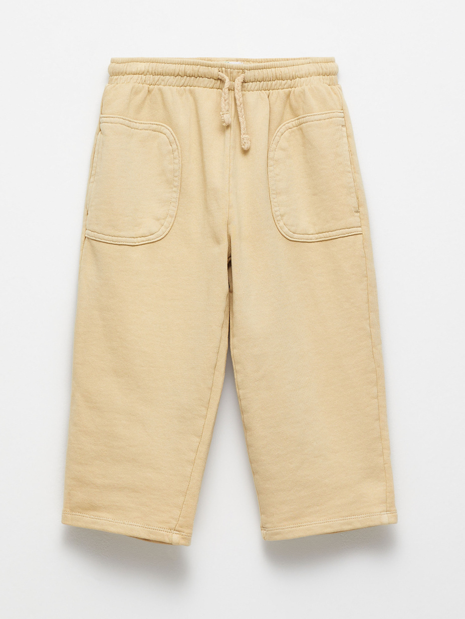 Трикотажные прямые брюки для мальчиков, фото - 1