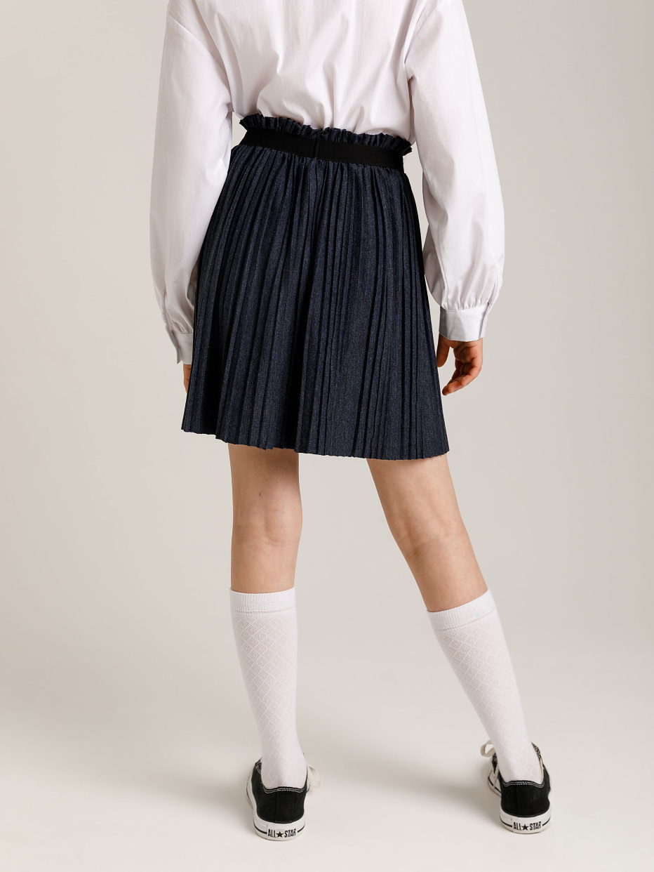 Плиссированная юбка для девочек, фото - 4