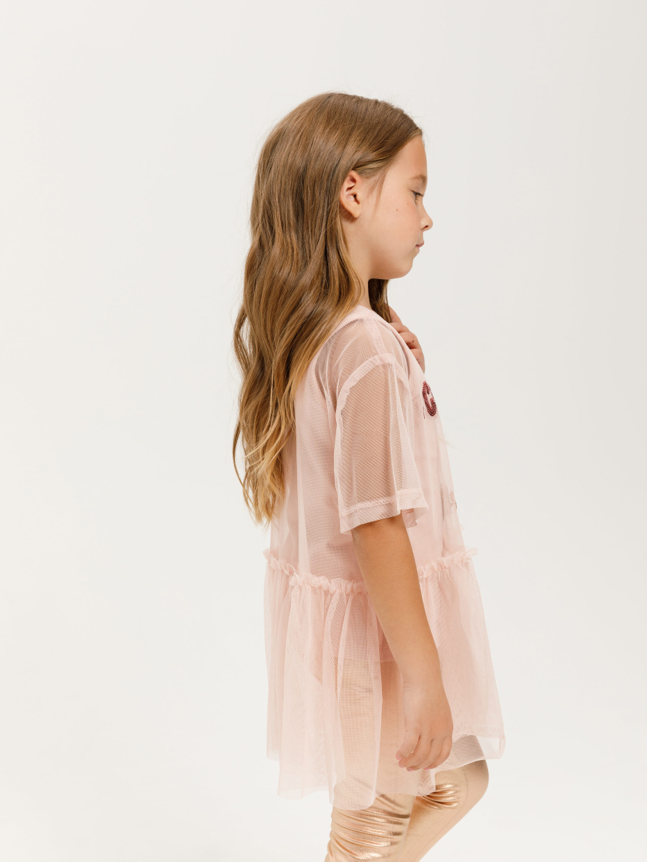 Блузка из сетки для девочек, фото - 4