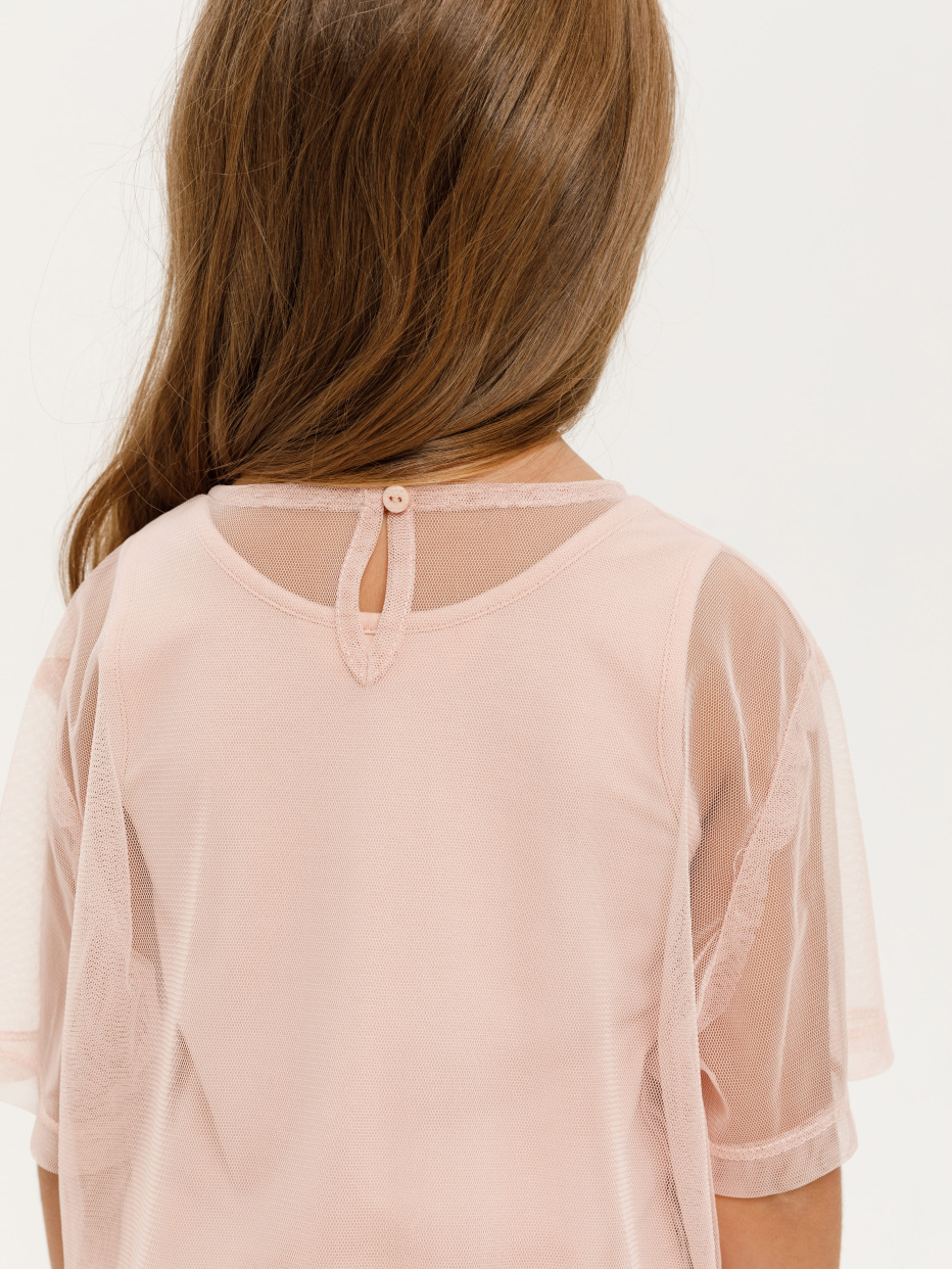 Блузка из сетки для девочек, фото - 6