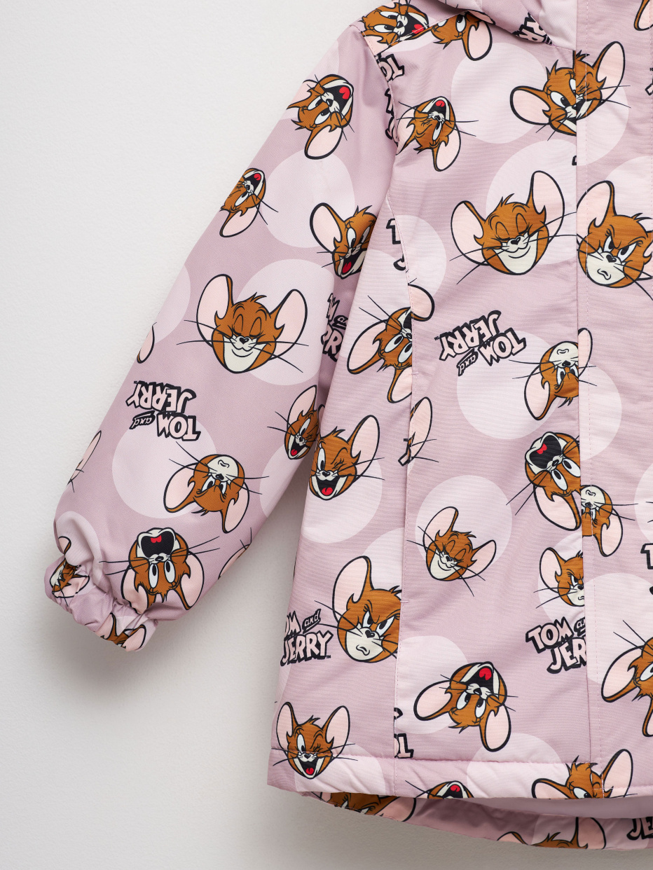 Куртка с принтом Tom and Jerry для девочек, фото - 7