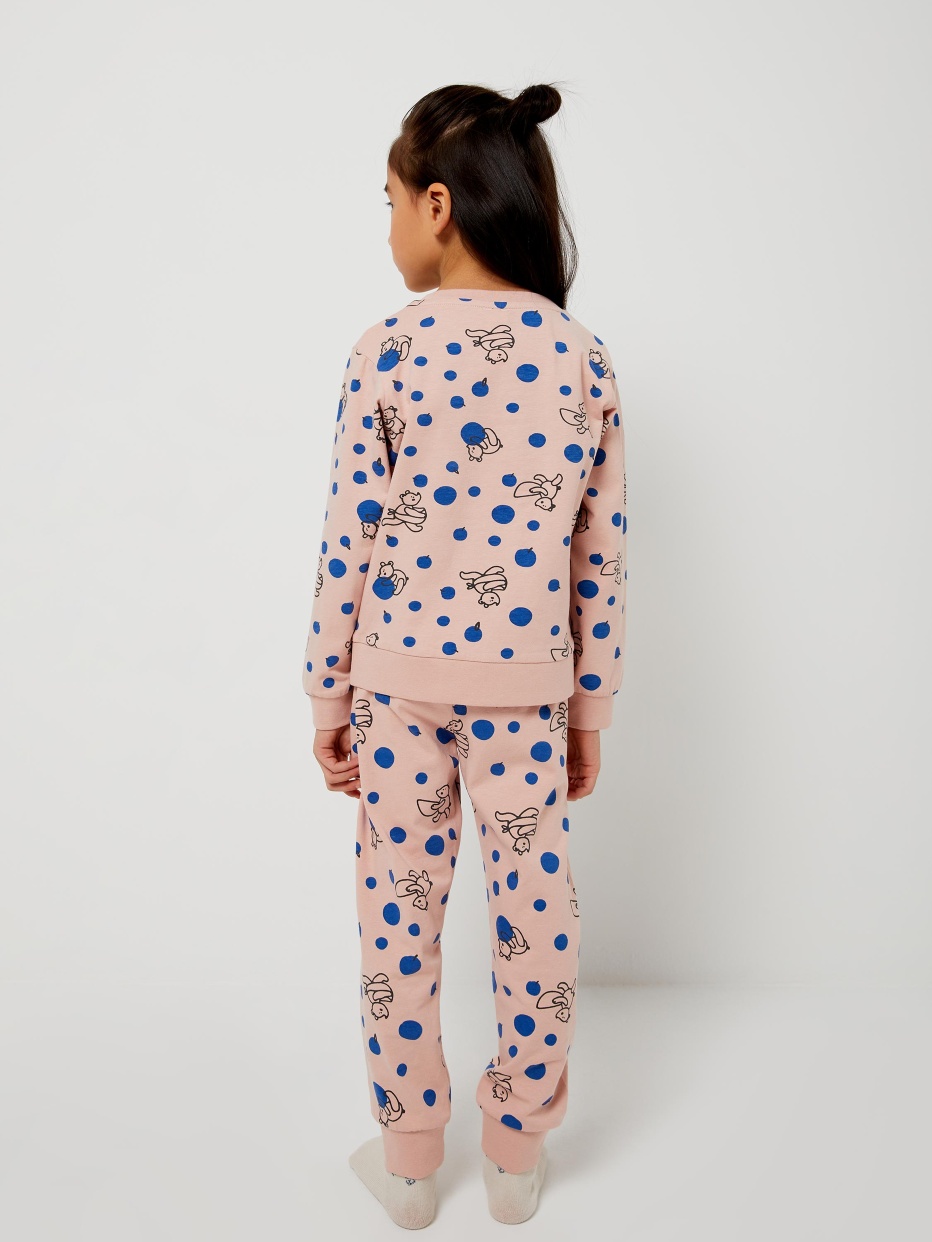 Трикотажная пижама для девочек, фото - 4