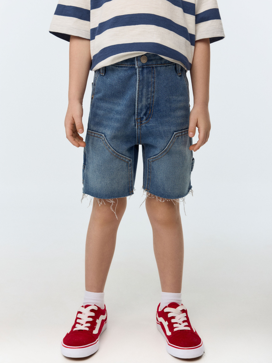 Джинсовые шорты для мальчиков, фото - 2