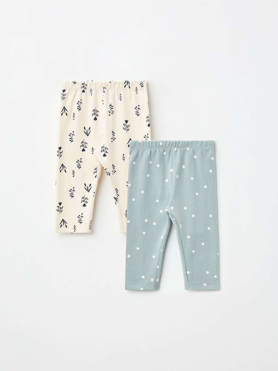 Трикотажные брюки для малышей (2 шт.) цвет: молочный, артикул: 3809001503 –купить в интернет-магазине sela