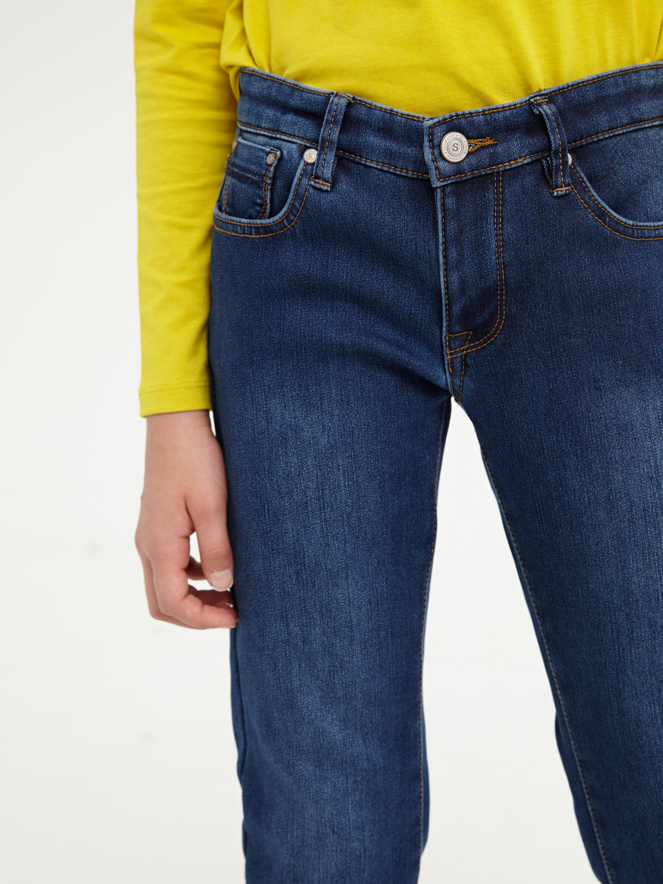 Брюки джинсовые для девочек, фото - 2