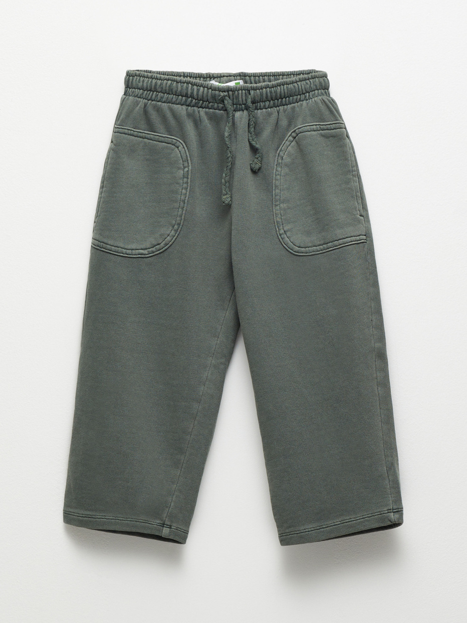 Трикотажные прямые брюки для мальчиков, фото - 2