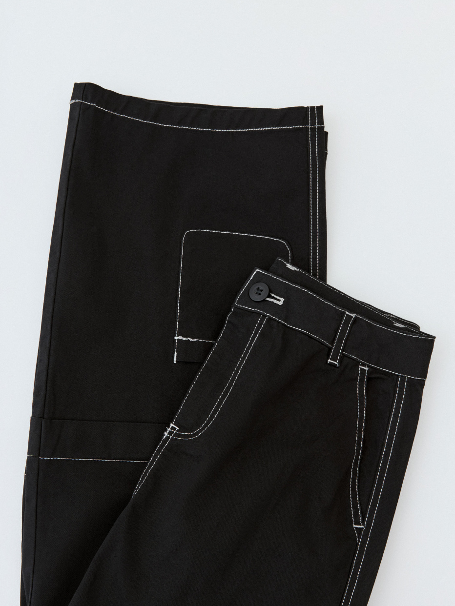 Широкие брюки карго для мальчиков, фото - 2