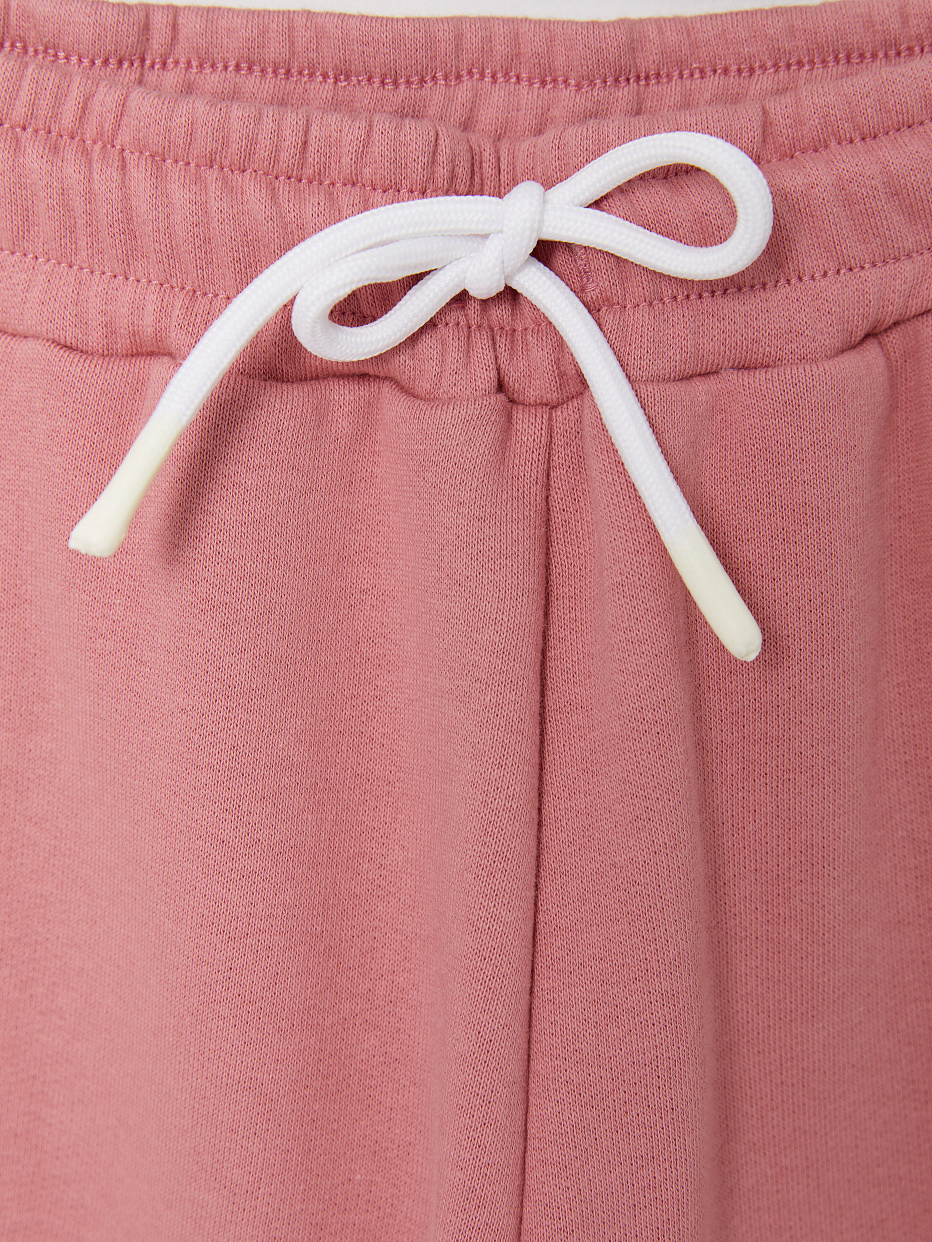 Трикотажные брюки с лампасами для девочек, фото - 3