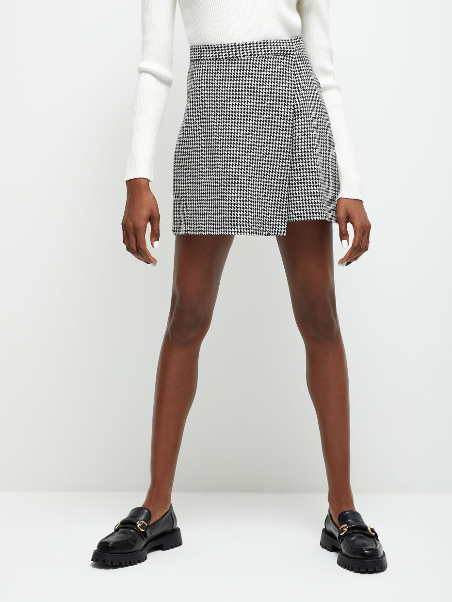 Твидовая юбка-шорты, фото - 2