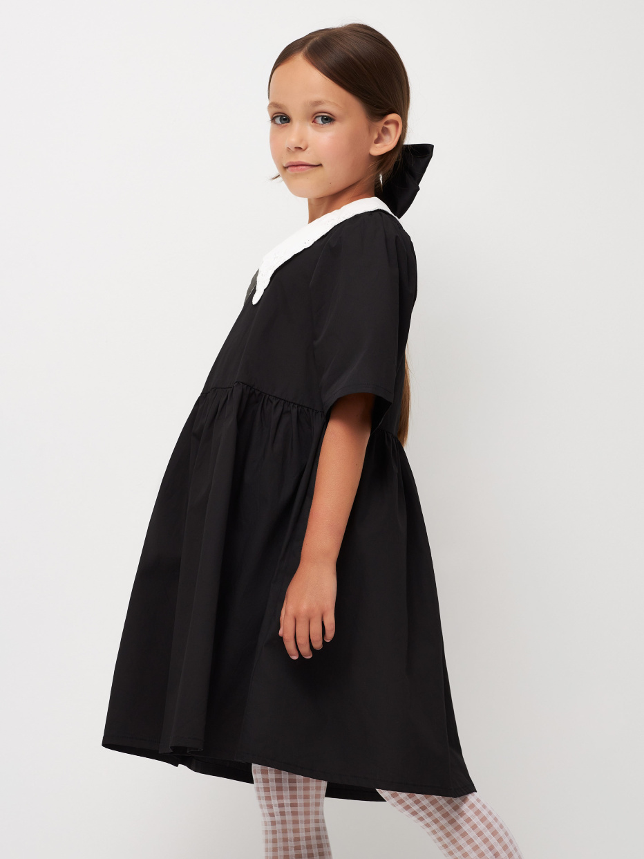 Платье с воротником из шитья для девочек, фото - 7