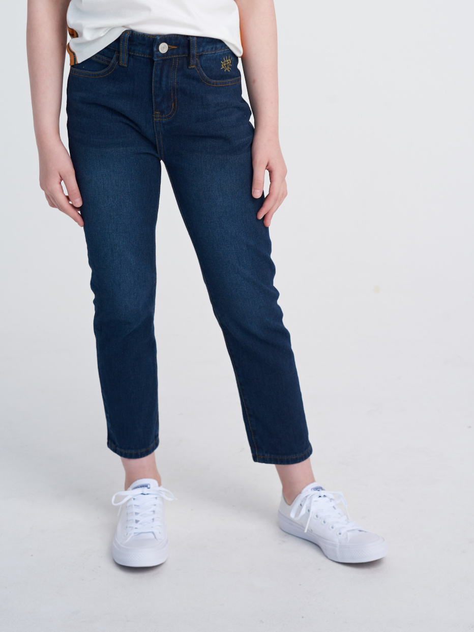 Брюки джинсовые для девочек, фото - 1