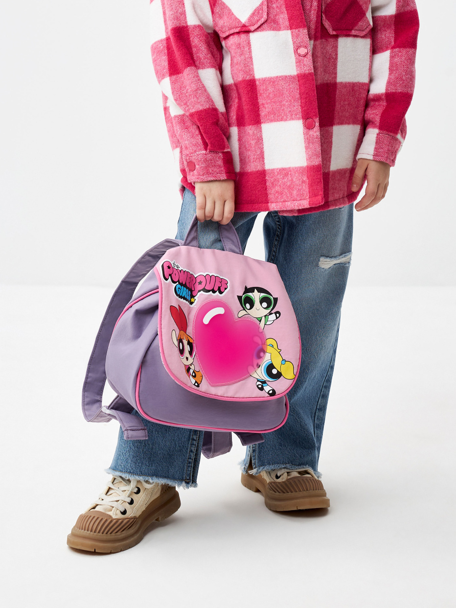 Текстильный рюкзак Суперкрошки для девочек, фото - 2